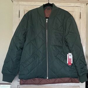 Robert Graham Men's Reversible Quilted Bomber Jacket